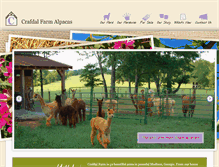 Tablet Screenshot of crafdalfarm.com